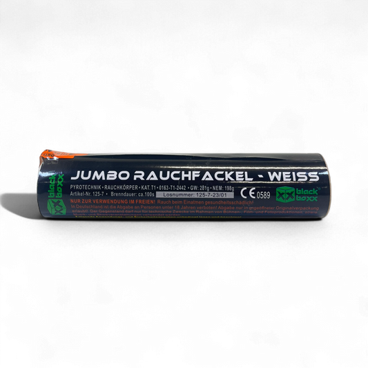 Jumbo Rauchfackel Weiss – Feuerwerksartikel jetzt reservieren