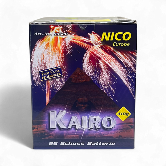 Kairo Batterie – mehrschüssige Feuerwerksbatterie für Shows