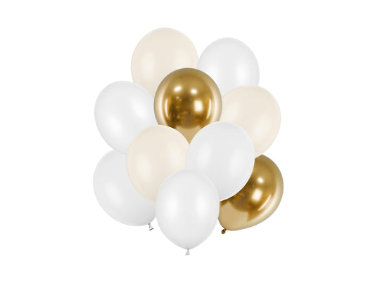 Latexballons-Set gemischt 10 Stück