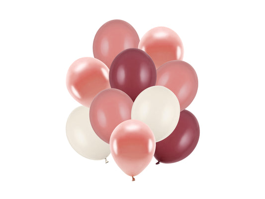 Latexballons-Set gemischt 10 Stück