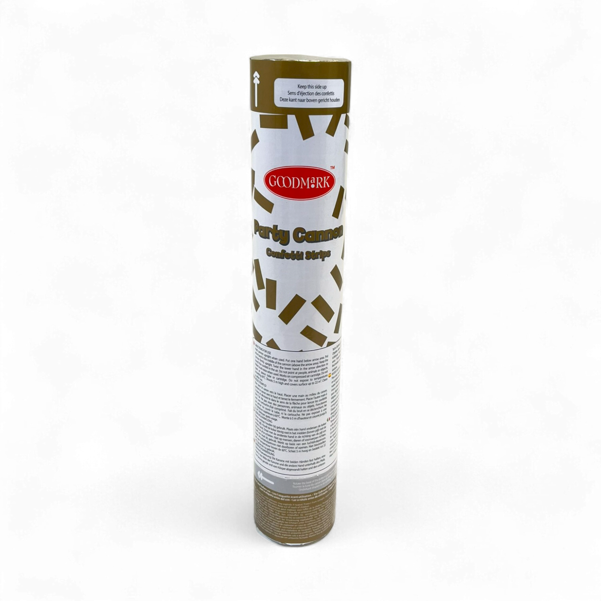 Party Konfetti Kanone Gold 30cm - Feuerwerk & Pyrotechnik