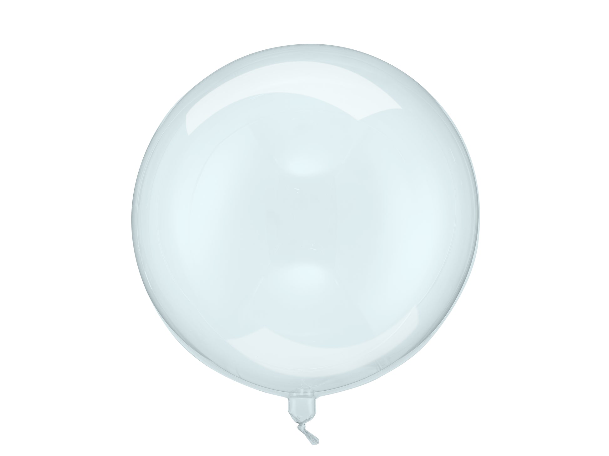 Ballon Kugel 40 cm Transparent Blau - Feuerwerk & Pyrotechnik