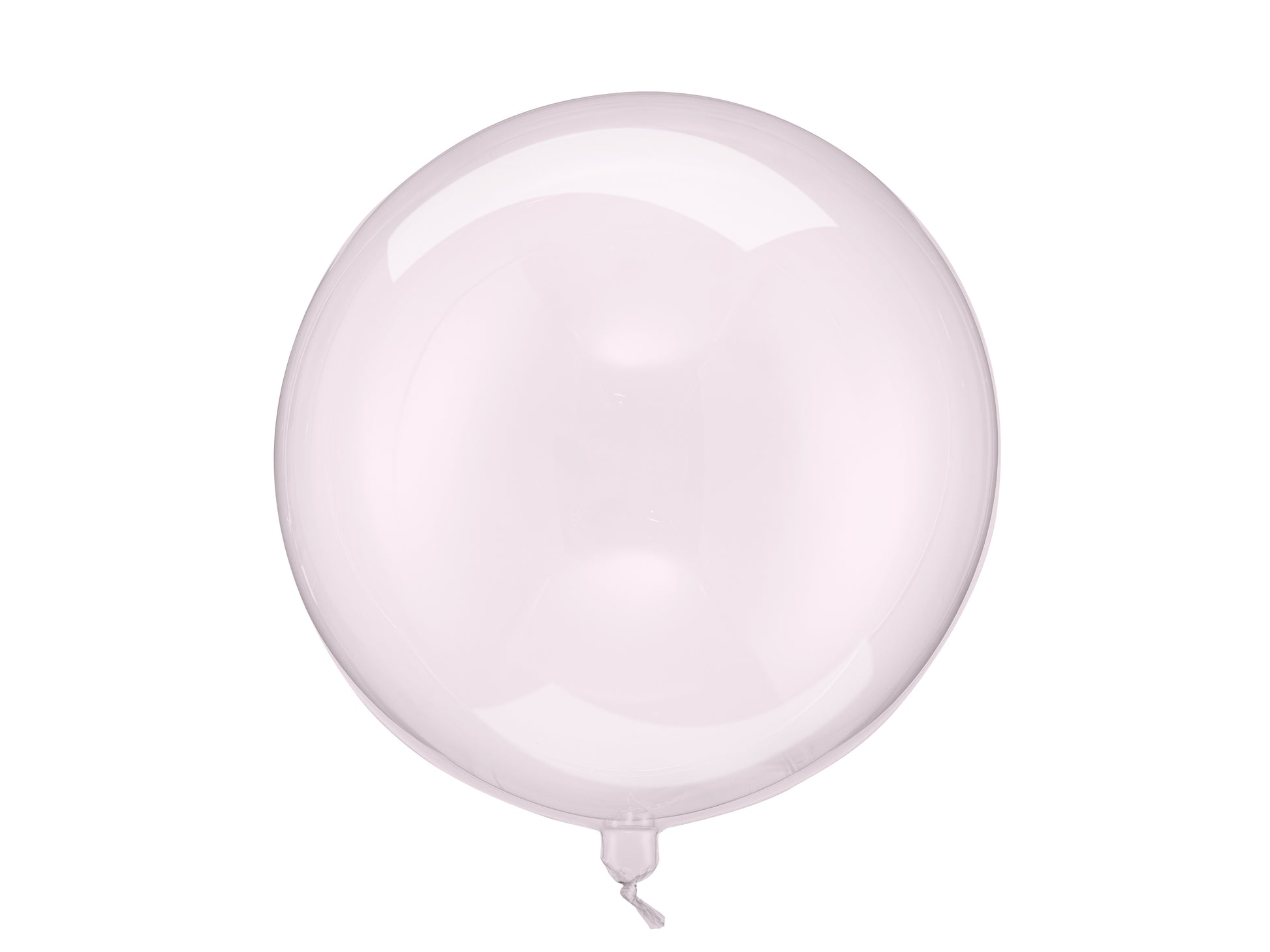 Ballon Kugel 40 cm Transparent Rosa - Feuerwerk & Pyrotechnik