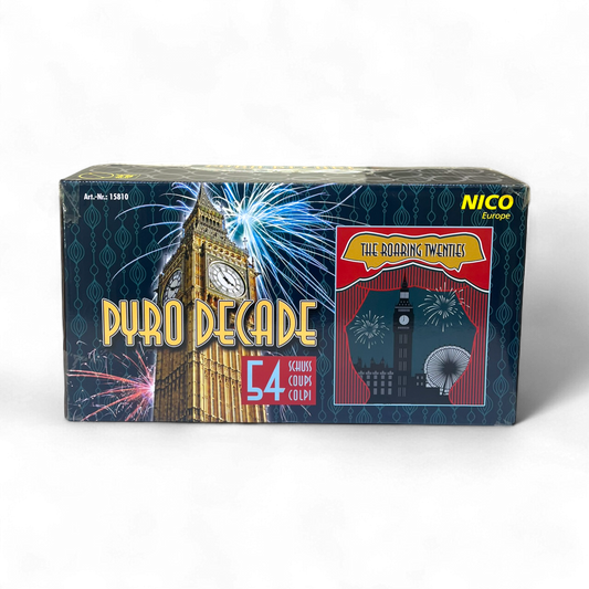Pyro Decade Batterie – mehrschüssige Feuerwerksbatterie für Shows