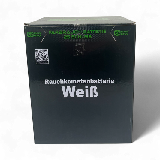 Rauchkometen Batterie Weiss