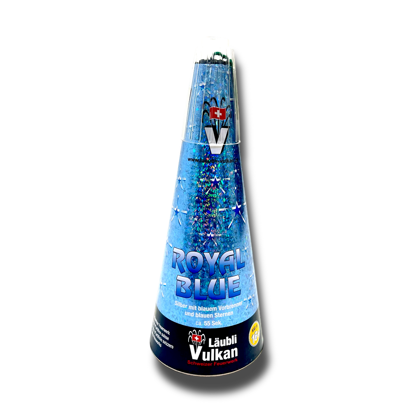 Royal Blue Vulkan (Klein) - Feuerwerk & Pyrotechnik