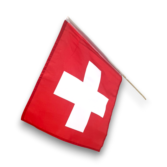 Schwingfahne Schweiz – Feuerwerksartikel jetzt reservieren