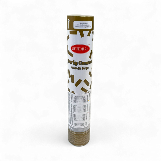Party Konfetti Kanone Gold 30cm - Feuerwerk & Pyrotechnik