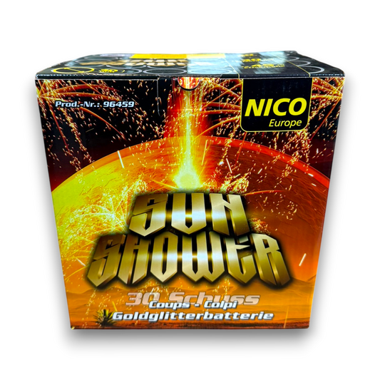 Sun Shower Batterie - Feuerwerk & Pyrotechnik