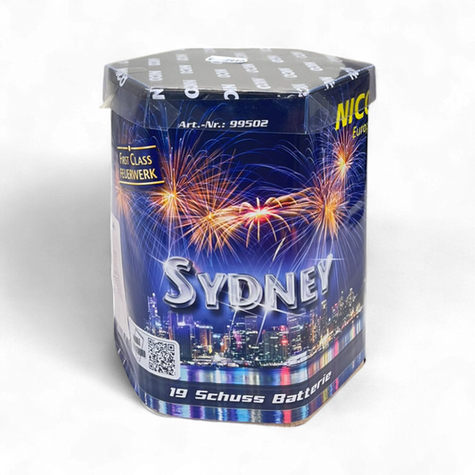 Sydney Batterie – mehrschüssige Feuerwerksbatterie für Shows