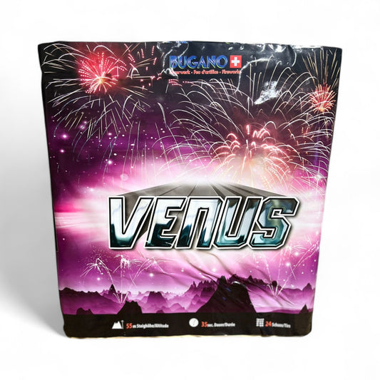 Venus Batterie – mehrschüssige Feuerwerksbatterie für Shows