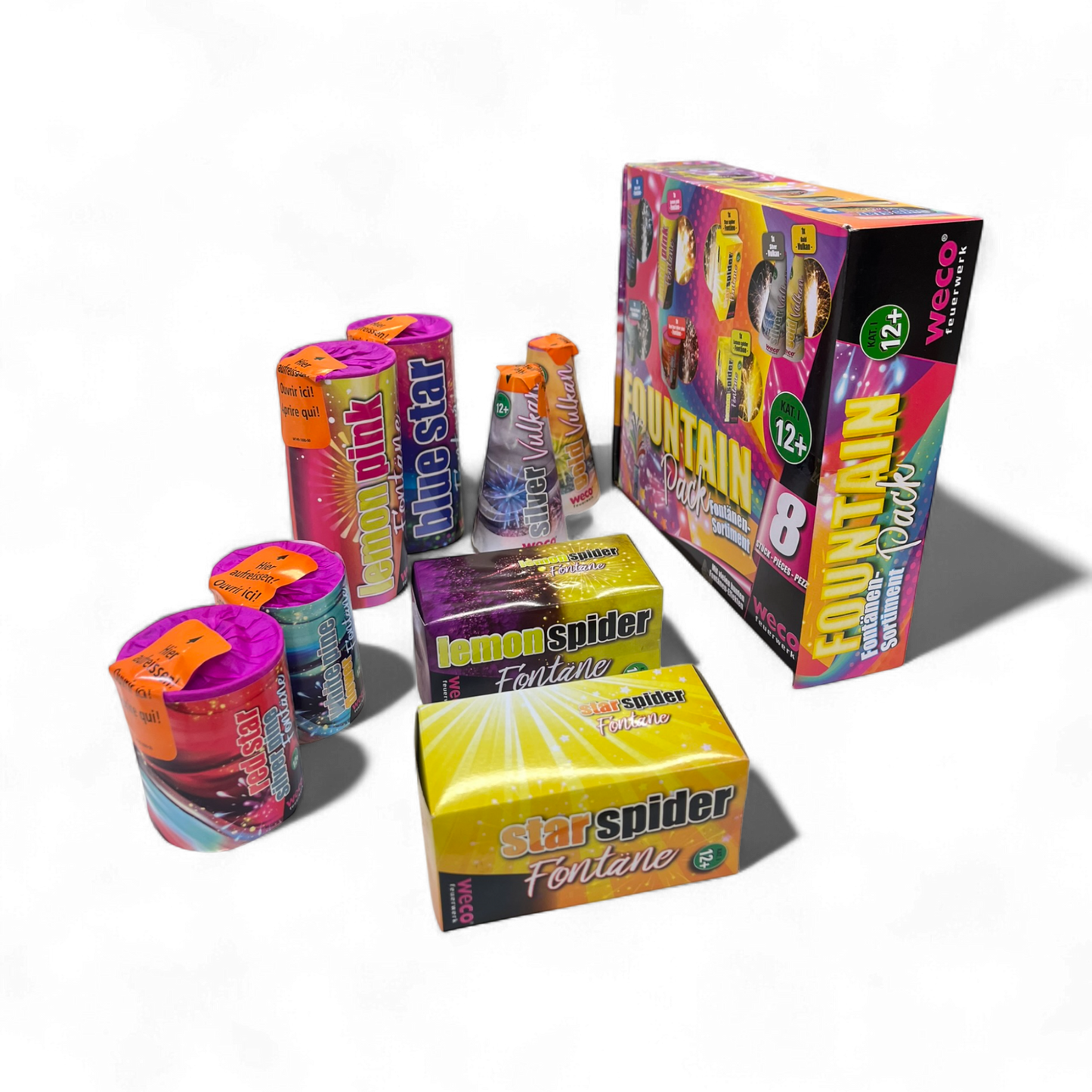 Fountain Pack – Feuerwerksartikel jetzt reservieren