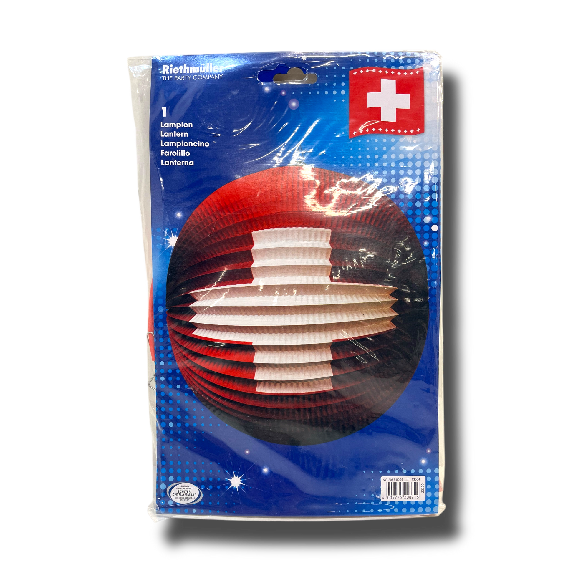 Ballonlampion CH 35cm - Feuerwerk & Pyrotechnik