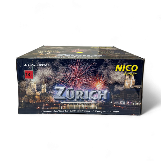 Zürich Batterie-Set – mehrschüssige Feuerwerksbatterie für Shows